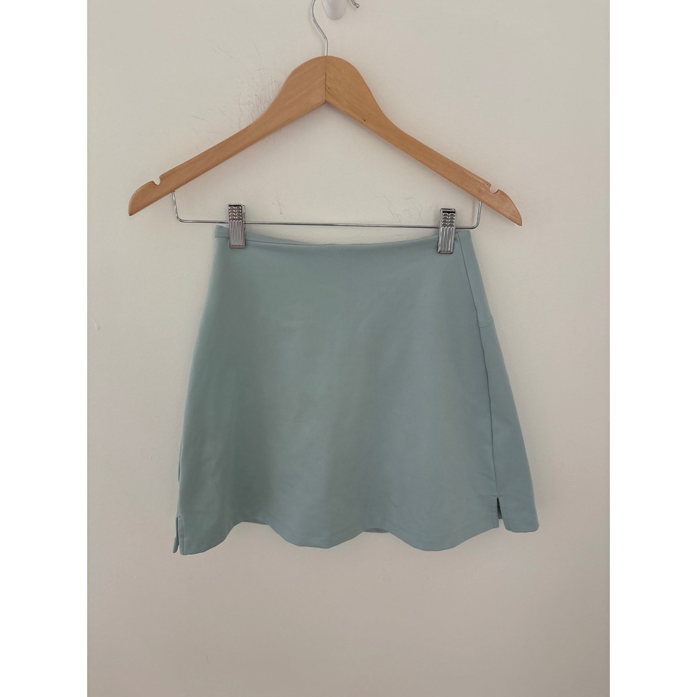 Girlfriend Collective Sage Green Athletic Skort with Built-in Shorts Size S
